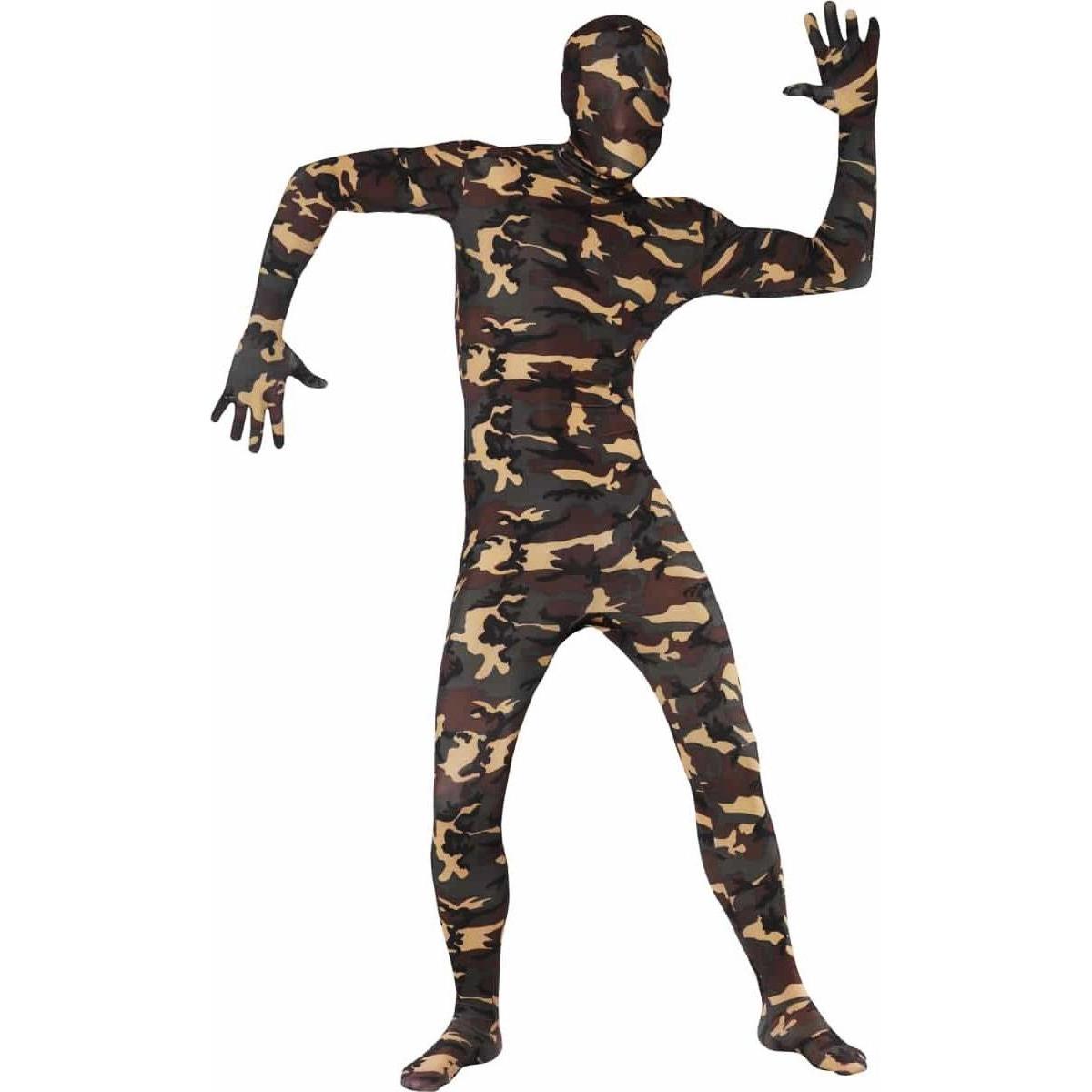 Metamorph Camouflage Ganzkörperkostüm (L)