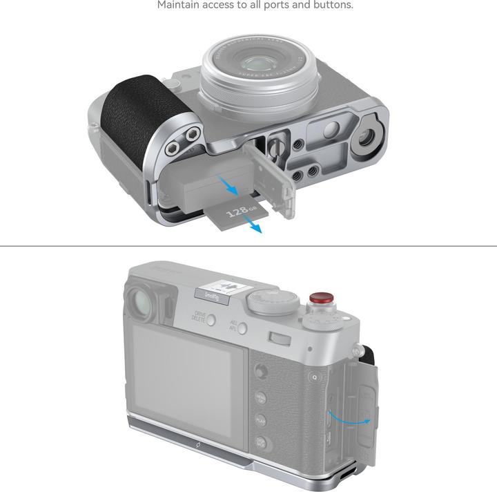 Actual product image SmallRig L-Shape Mount Plate with Handle (Grip)