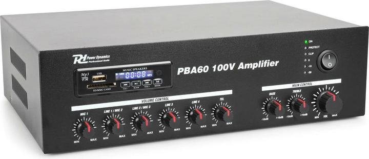 Actual product image Power Dynamics Amplifier Pro PBA60