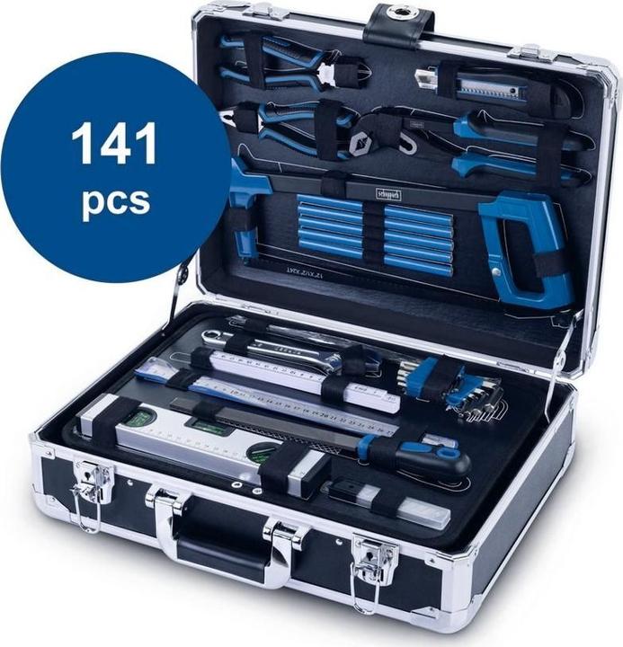 Image du produit Scheppach 5909330900 TB200 Mallette à outils remplie 141 pièces (141 pièces)