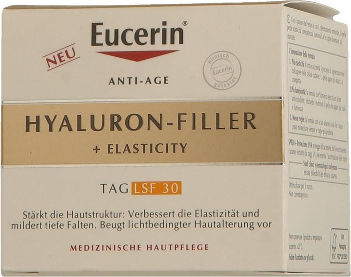 Image du produit Eucerin HYALURON-FILLER + ELASTICITY Soin de jour SPF 30 (50 ml, Crème de jour, SPF 30)