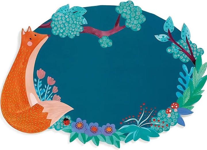 Actual product image Djeco DIY - Rewritable forest board