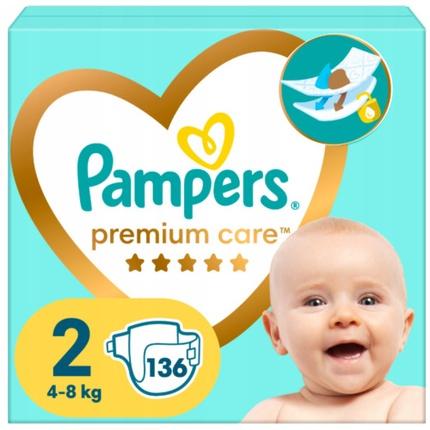 Immagine prodotto Pampers Premium Care (Dimensione 2, Box mezzo mese, 136 pz.)