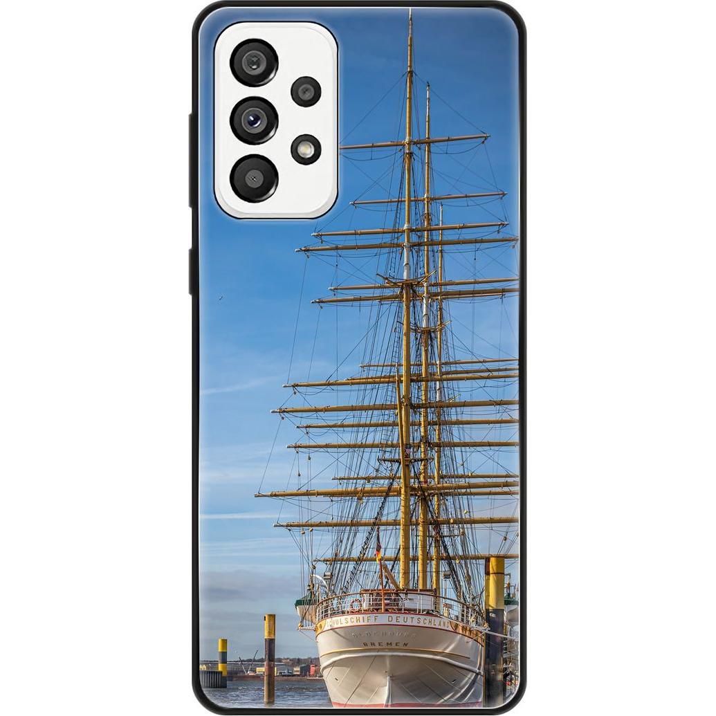 König Design Hülle Handy Schutz für Samsung Galaxy A73 5G Case Cover Tasche Bumper Etuis TPU (Samsung Galaxy A73 5G), Sm...