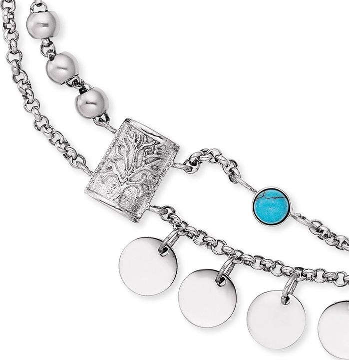 Immagine prodotto Engelsrufer Bracciale albero della vita (28 cm, Acciaio inossidabile)