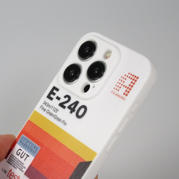 Produktbild PhoneLook Hülle Silikon Gummi vintage video cassette E-240 (Apple iPhone 15 Pro Max)
