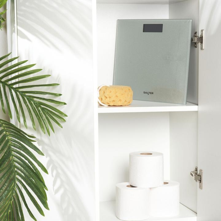 Immagine prodotto Salter 9037 SVGL3RCEU16 Scaletta Persona in vetro - Argento (180 kg)