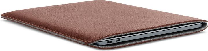 Produktbild Woolnut Leather Sleeve -suojatasku 13" MacBook Pro & Air, konjakki (13")