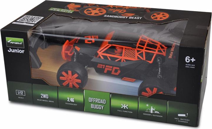 Image du produit Amewi Buggy Ghost 2WD Orange, 1:12, RTR (RTR Prêt à fonctionner)