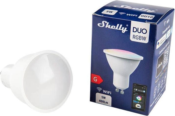 Immagine prodotto Shelly Duo GU10 - RGBW (GU10, 5 W, 400 lm, 1 x, G)