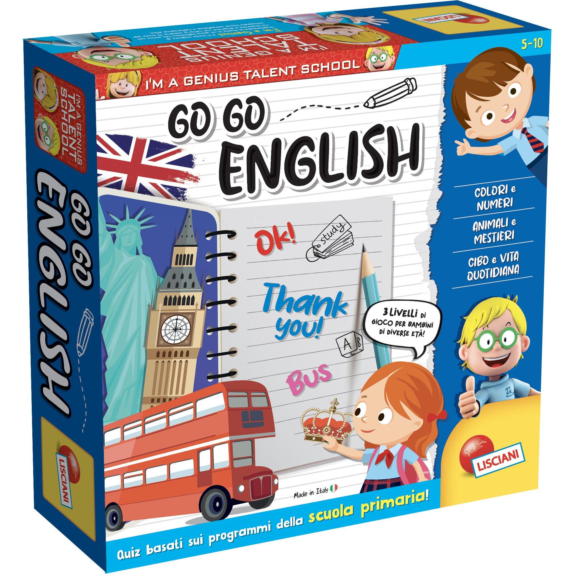 Lisciani I'M A Genius Ts Go-Go English (Englisch)