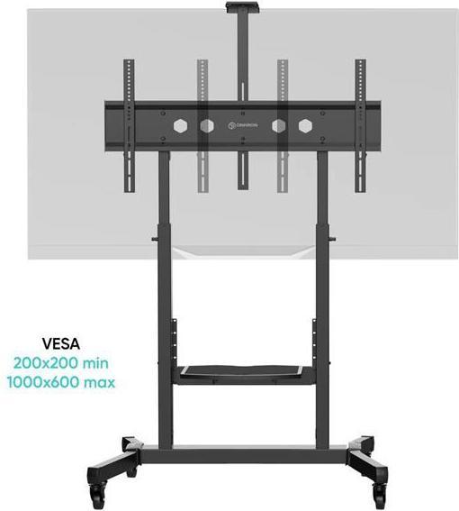 Image du produit Onkron Appareil mobile TV Stand Rolling TV Cart (100", 120 kg)