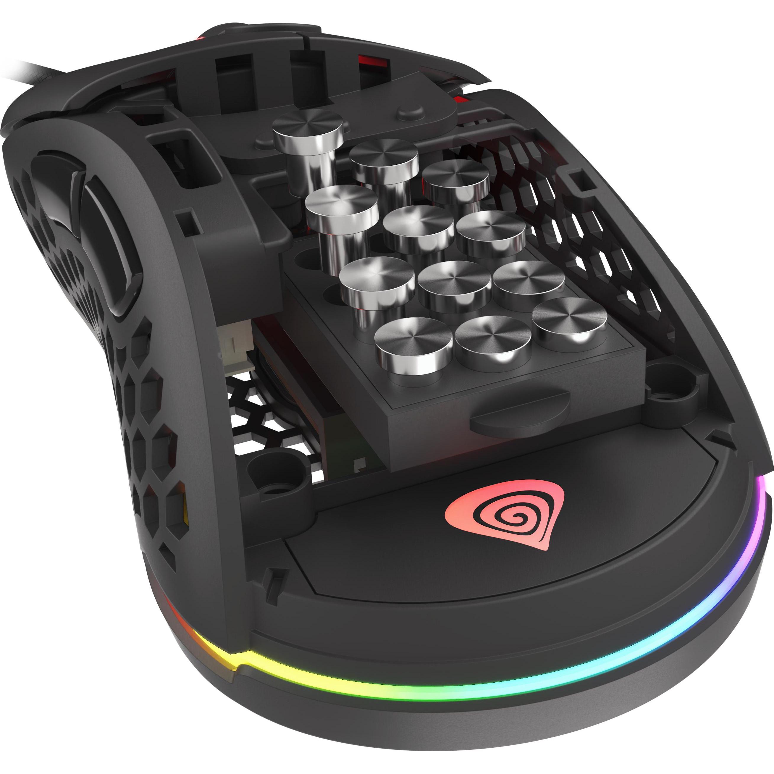 Thumbnail - Genesis XENON 800 RGB (Kabelgebunden), Maus, Schwarz
