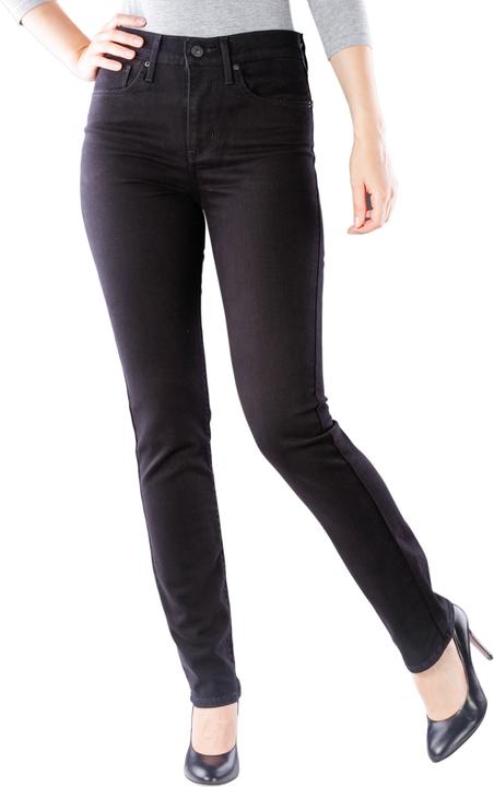 Actual product image Levis 724 Jeans High Straight black sheep (W29/L30)