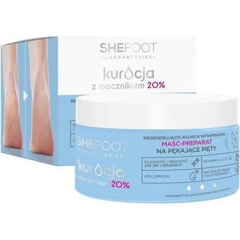 SHE s.r.l., Fusspflegemittel, Shefoot Laboratories Regenerating Vitamin Ointment for Cracked Heels with Urea 20% 80G