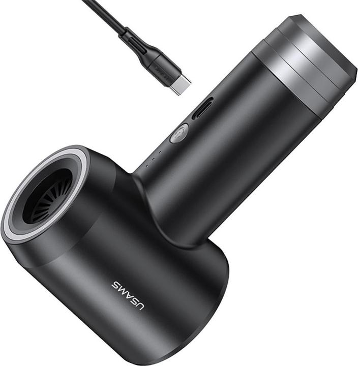 Actual product image Usams Odkurzacz samochodowy 6w1 XJ series czarny/black ZB291XCQ01 (US-ZB291)