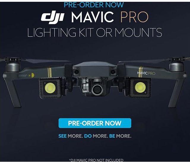 Produktbild Lume Cube Halterung (Drohnen Displayschutz, DJI Mavic 2 Pro)