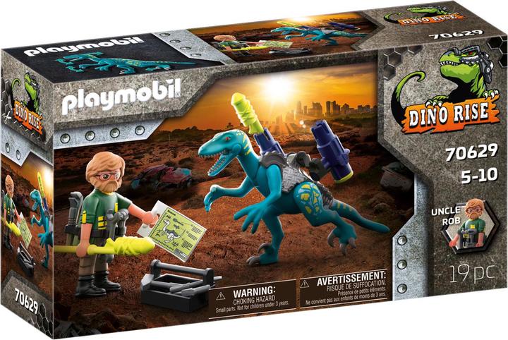 Produktbild Playmobil Uncle Rob: Aufrüstung zum Kampf (70629, Playmobil Dinos)