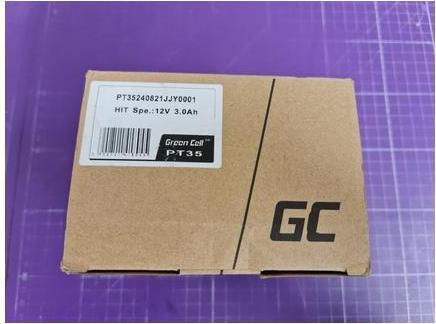 Actual product image GreenCell Power Tool Battery EB1220BL for Hitachi CG 10DL WH 12DH - 12V - 3000mAh (12 V)