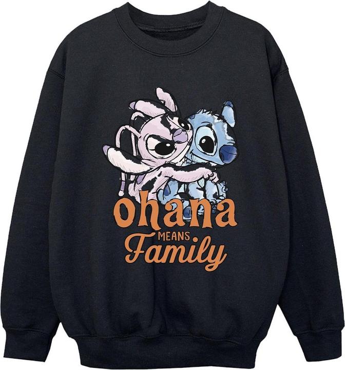 Produktbild Disney Lilo And Stitch Ohana Angel Hug Sweatshirt Jungen (116)