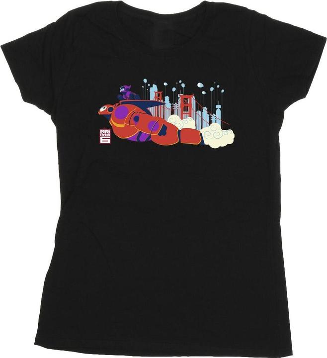Image du produit Disney - T-shirt BIG HERO BAYMAX HIRO BRIDGE - Femme (L)