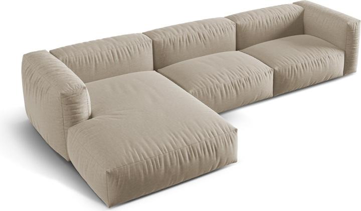 Actual product image Micadoni Modular Left Corner Sofa, "Martina", 3 Seats, 332x176x75 Made in Europe (Corner sofa)