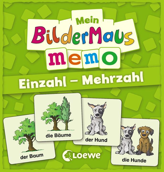 Produktbild Mein Bildermaus-Memo - Einzahl - Mehrzahl (Deutsch)