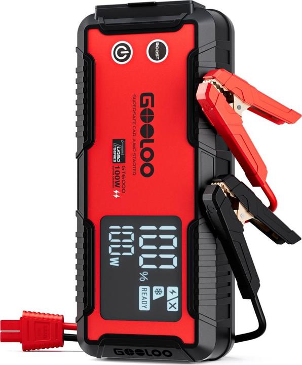 Image du produit Gooloo GT6000 Jump-Starter 6000 A Spitzenstrom (6000 A, 27000 mAh)