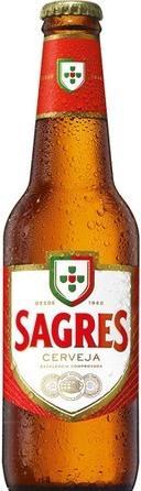Image du produit Sagres Bière Branca (claire) caisse 24 x 330 ml / 5.1 % Portugal (24 x 33 cl)