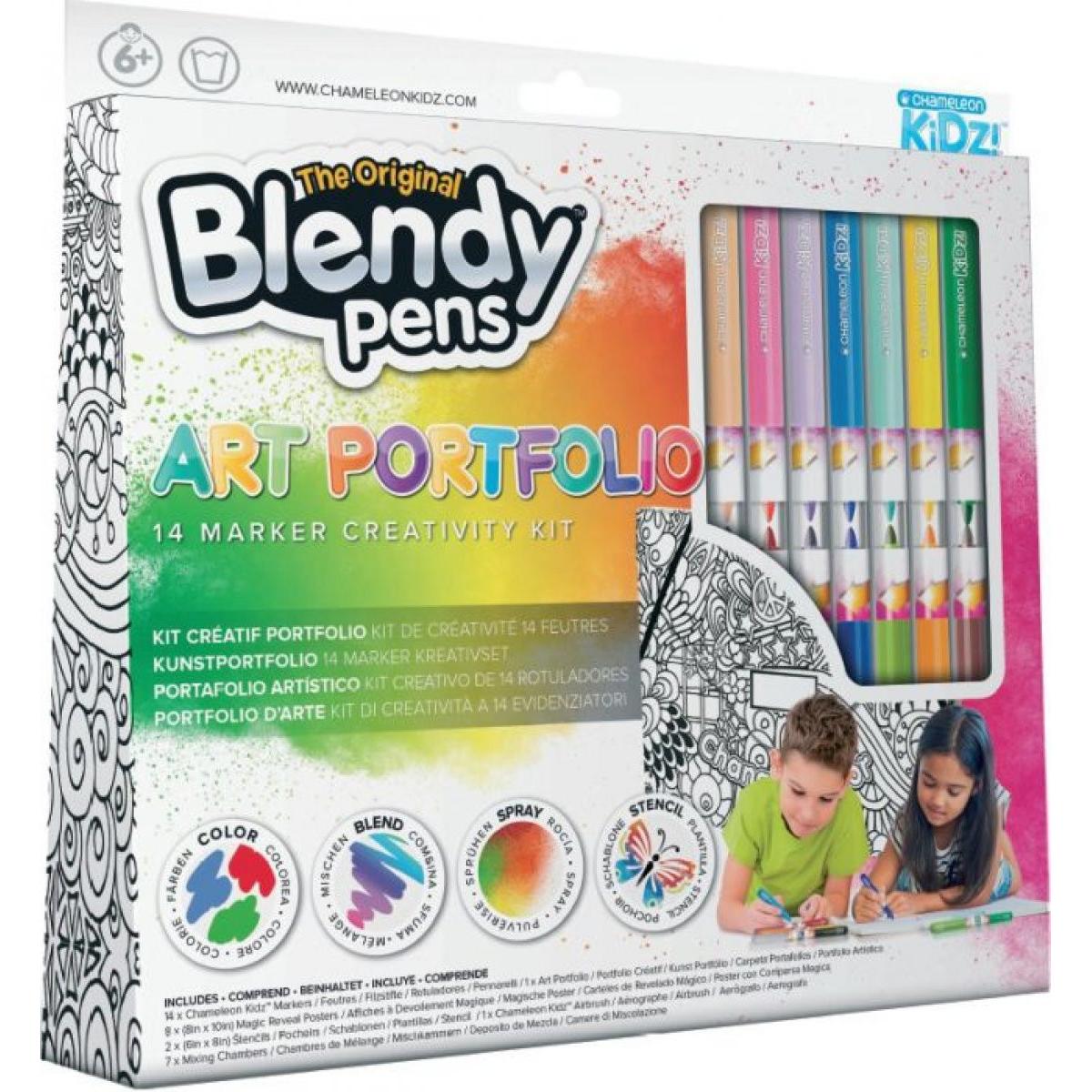 Chameleon, Malstifte, Blendypens Art Portfolio 14 Color Kit (Multicolor, 14 x)