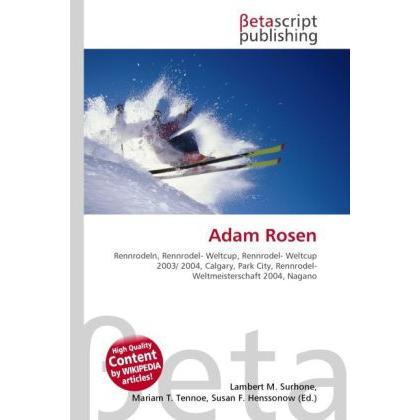 Thumbnail - Adam Rosen, Ratgeber von Lambert M. Surhone, Miriam T. Timpledon, Susan F. Marseken