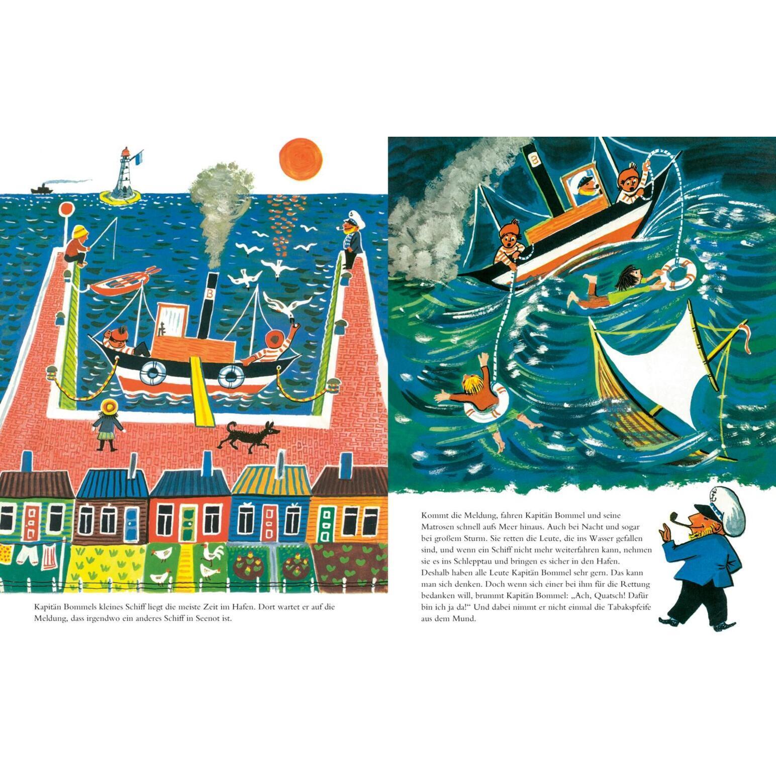 Thumbnail - Kapitän Bommel und die Seeschlange, Kinderbücher von Günter Spang