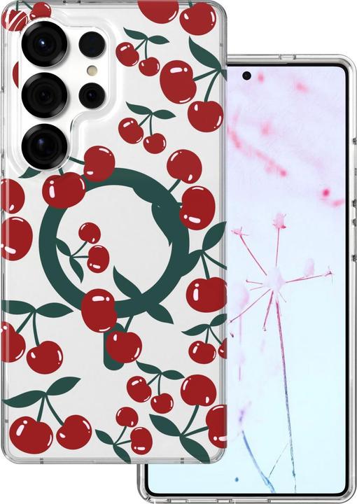 Produktbild OEM Cherry Mag case for Samsung Galaxy S25 Ultra transparent (Samsung Galaxy S25 Ultra)