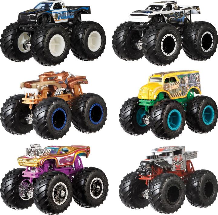 Hot Wheels Monster truck, Pressofusione