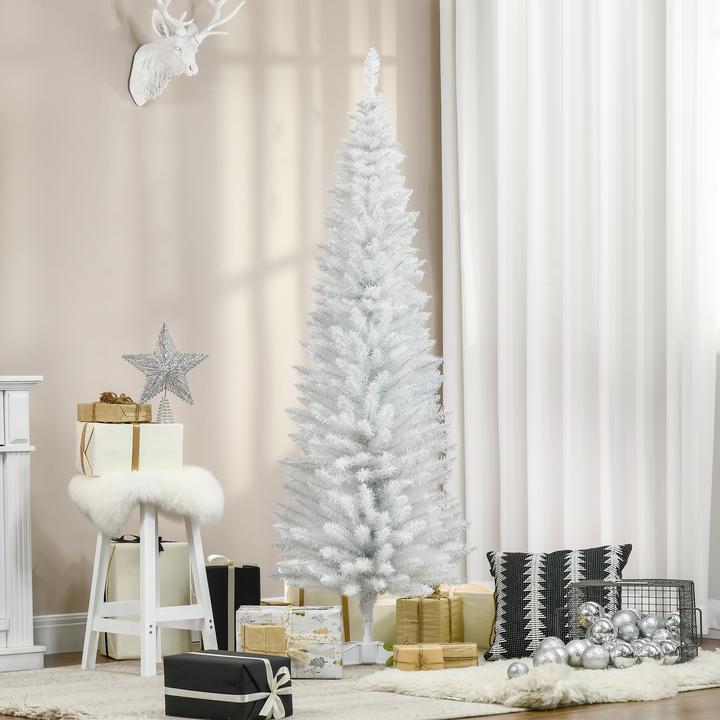 Actual product image Homcom Christmas tree with plastic stand (180 cm)