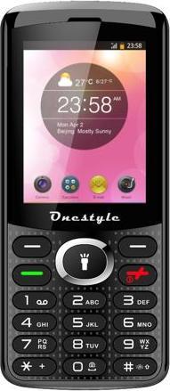 Produktbild Onestyle Mobiltelefon B10 schwarz (2.40", 0.80 Mpx, 2G)