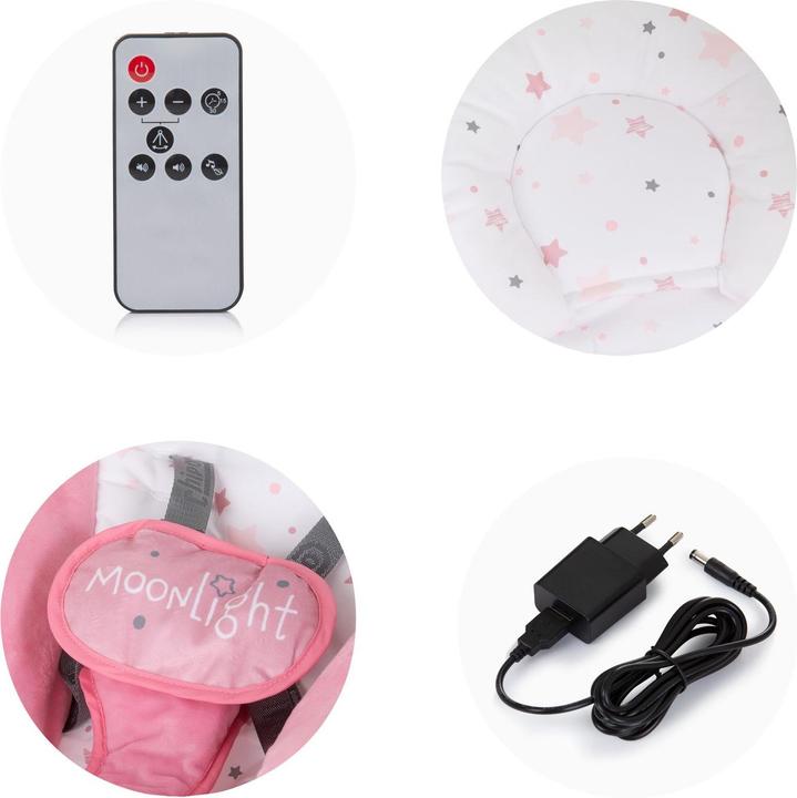 Produktbild Chipolino Babywippe elektrisch Moonlight