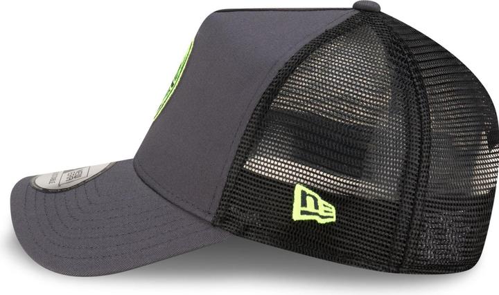 Produktbild New Era A-Frame Mesh Trucker Cap - AC Milan charcoal