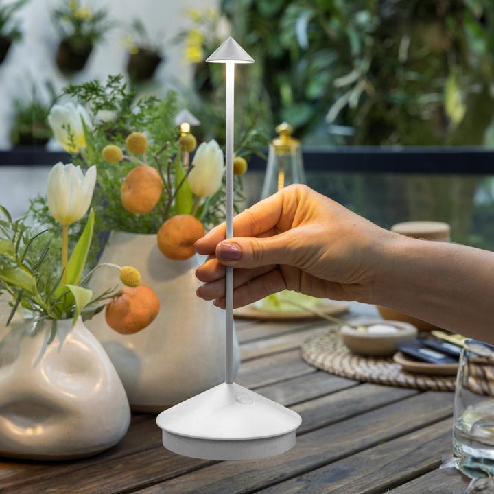 Produktbild Zafferano Pina tischleuchte - Weiss