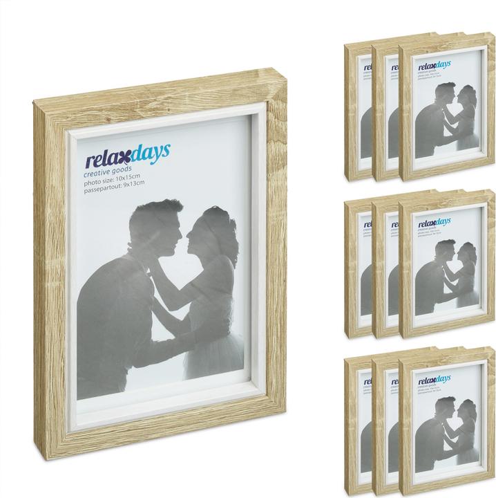 Produktbild Relaxdays 10x Bilderrahmen (10 x 15 cm)