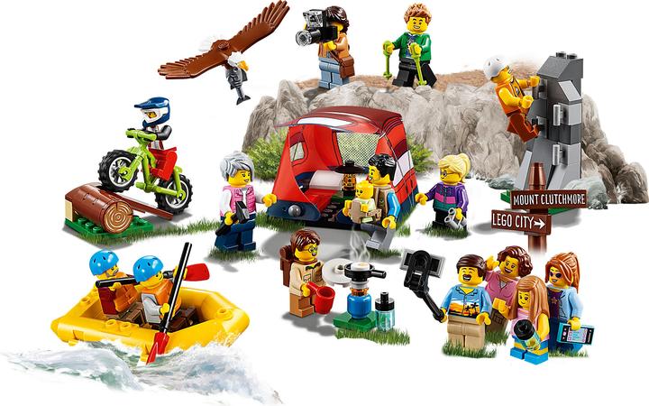 Image du produit LEGO Ensemble de figurines - Les aventures en plein air (60202, LEGO City)