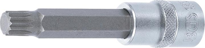 Actual product image BGS Bit Socket length 100 mm 12.5 mm (1/2") Drive Spline (for XZN) M12 (12.5 mm)