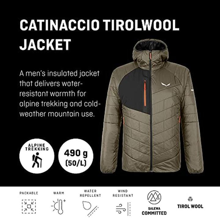 Immagine prodotto Salewa Catinaccio Tirol - Giacca in lana (S)