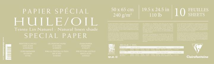 Produktbild Clairefontaine Feuchte Techniken (240 g/m²)