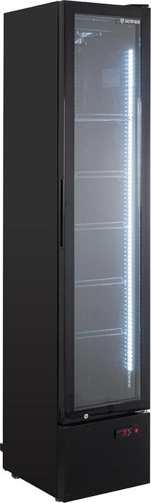 Gastro Hero Getränkekühlschrank GKS- Slim, Kühlraumvolumen, Innenbeleuchtung (160 l)