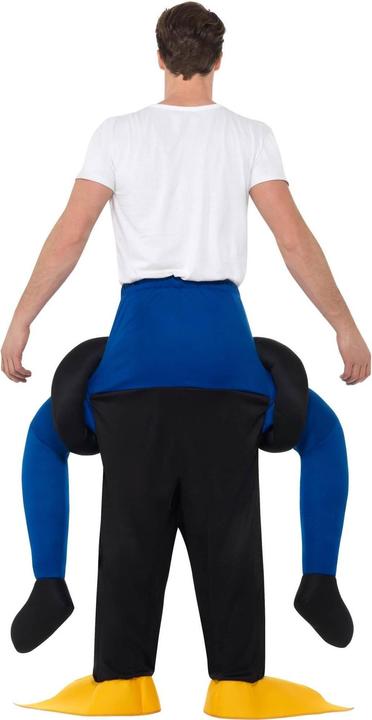 Actual product image Smiffys Unisex Adult Penguin Piggy Back Costume (One size)