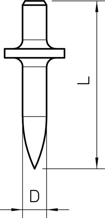 Image du produit OBO Bettermann Chevilles à enfoncer (200 pcs)