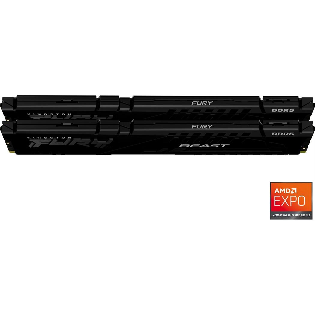 Kingston Fury Beast (2 x 16GB, 5600 MHz, DDR5-RAM, DIMM)
