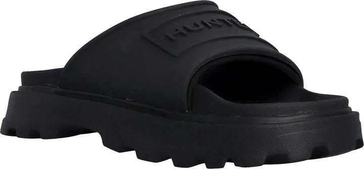 Actual product image Hunter Unisex Adult Stacked Moulded Footbed Sliders (40.5)