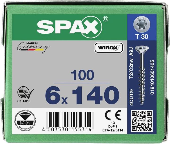 Produktbild Spax Spanplattenschrauben (100 Schrauben pro Stück)